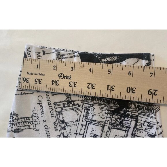 Vtg Sam Beach Michelangelo Hammer Baggy Pants Adjustable One Size Black White - Picture 11 of 16